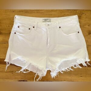 A&F size 29 Mid Rise Mom Shorts